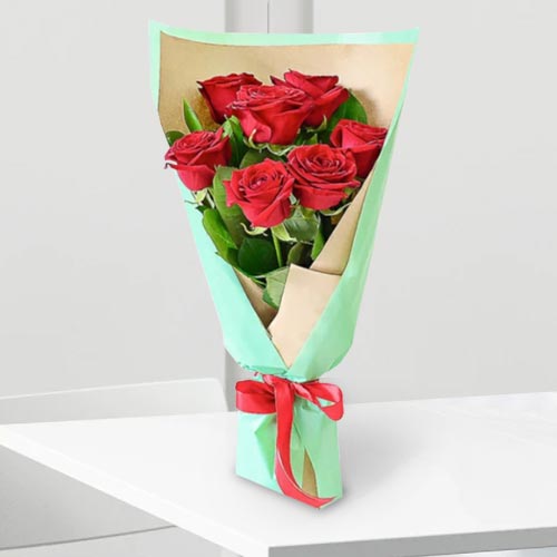 7 Red Rose Bouquet