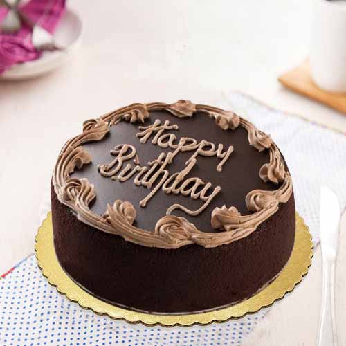 Assorted Hot Chocolate Cake-Happy Birthday Cake To Italy