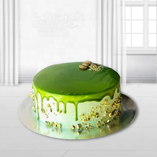 Pistachio Cake-Happy Birthday Cake Delivery Italy