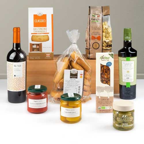 Apulia Food Hamper-Send Hampers for Birthday  to Italy
