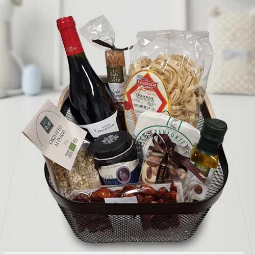 Italian Organic Pasta Food Basket