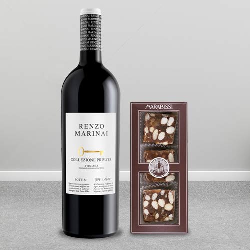 Renzo Marinai With Panforte Box-Gifts For Long Distance Boyfriend