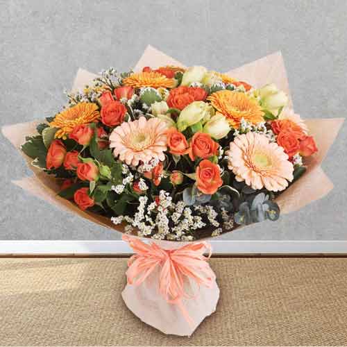 Elegant Flower Bouquet-Mothers Day Flower Bouquet