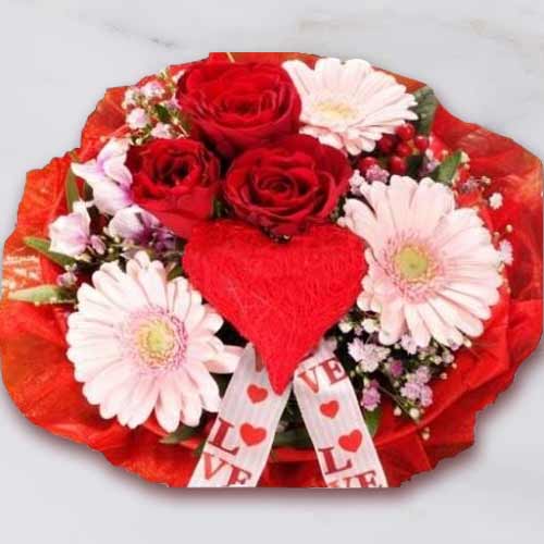 Love Bouquet-Romantic Flowers For Her