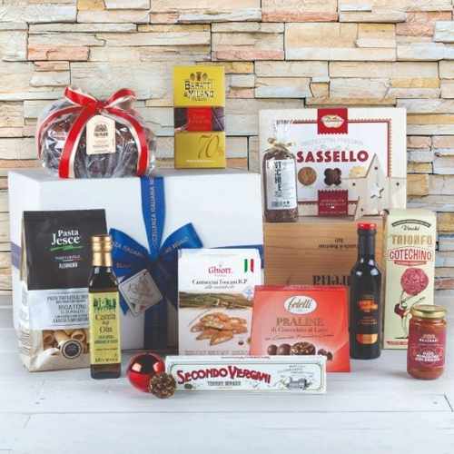 Festive Elegance Gift Basket