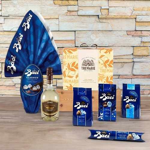 Easter Hamper Wih Chocolate Egg