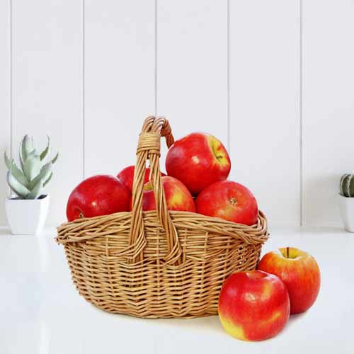 Apple Basket-Get Well Fruit Basket Delivery