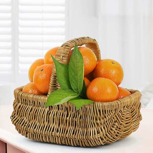 Mandarins Basket-Get Well Gifts Delivered To Hospital