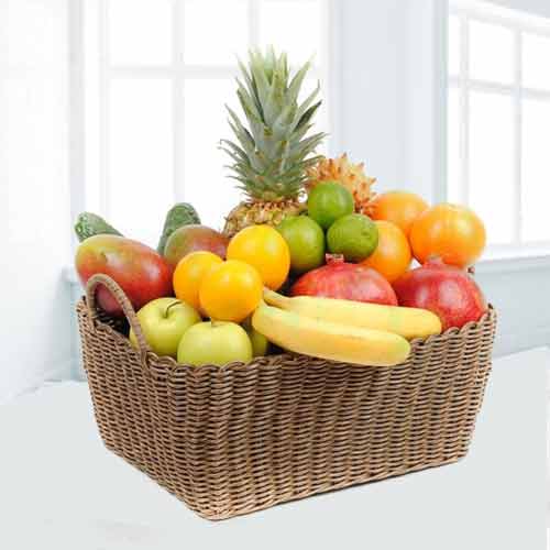 Send Get Well Fruit Basket For Dad Online