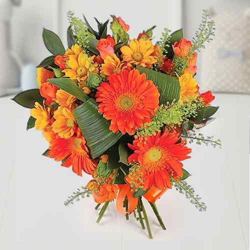 Seasonal Flowers N Gerberas-Buy Fresh Cut Flowers