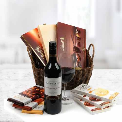 Lindt Chocolate N Cabernet-Best Gifts For Step Dad