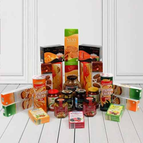 Healthy Gift Basket Deluxe-Gifts To Send Parents For Christmas