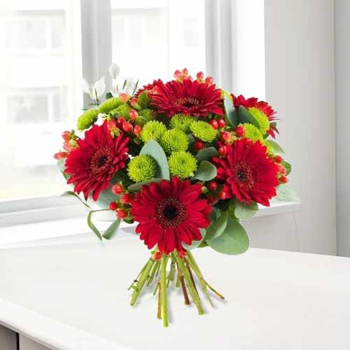 Gerbera Bouquet-Buy Cut Flowers Online