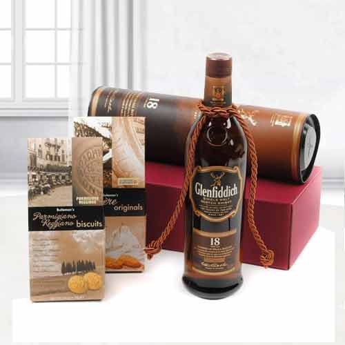 Glenfiddich 18yo With Biscuits-Gift Ideas For My Boss