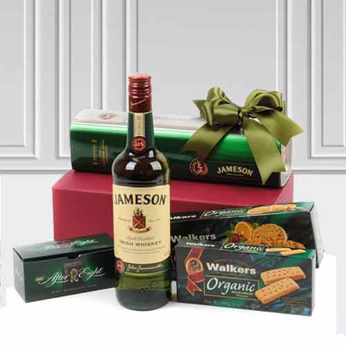 Jameson Whiskey Mints And Shortbread-Father's Day Gift For Expecting Dad