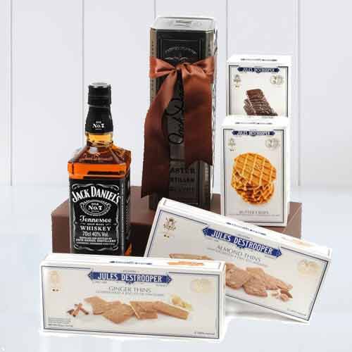 Jack Daniel Whiskey And Walkers Thins-Fathers Day Gifts For Step Dad