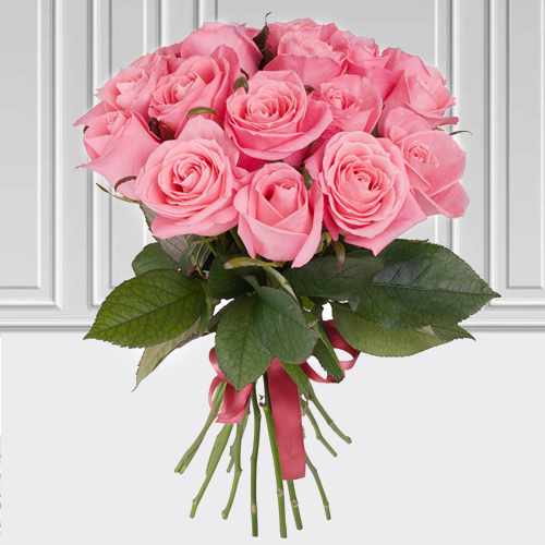24 Pink Roses Bouquet-Best Birthday Gifts For Women