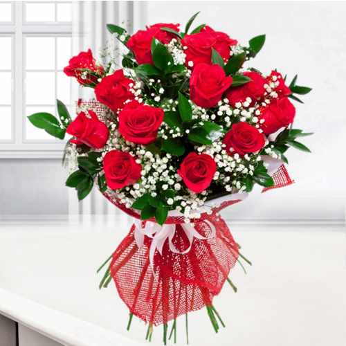 Bouquet Of Red Roses-Awesome Gifts For Wife
