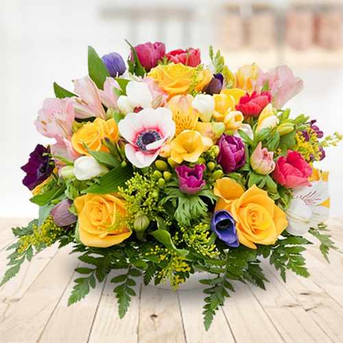 Christmas Flowers & Floral Arrangements-Flowers For Wife Birthday
