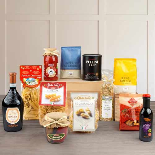 Gift Box With Pasta Organic Puree-Best Gifts To Send For Christmas