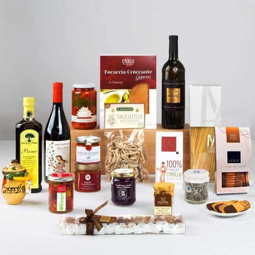 Italian Food And Wine Hamper