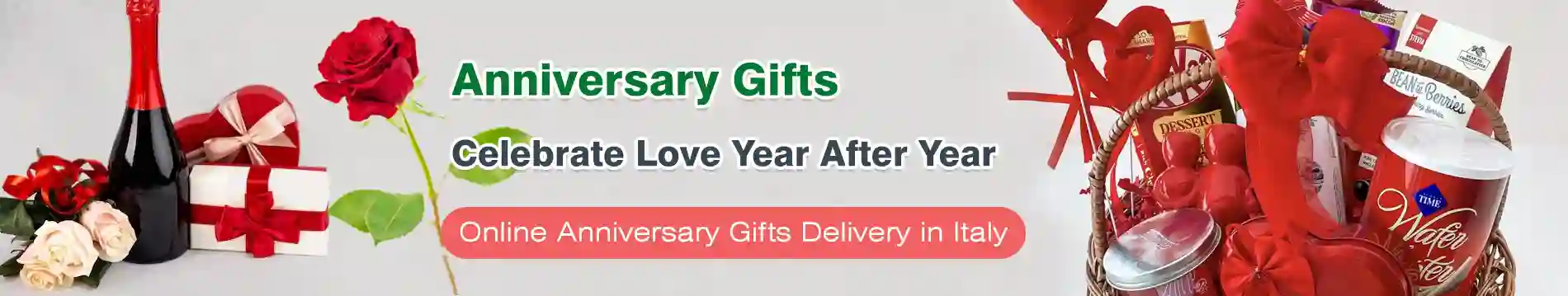 Send Anniversary Gifts to Italy