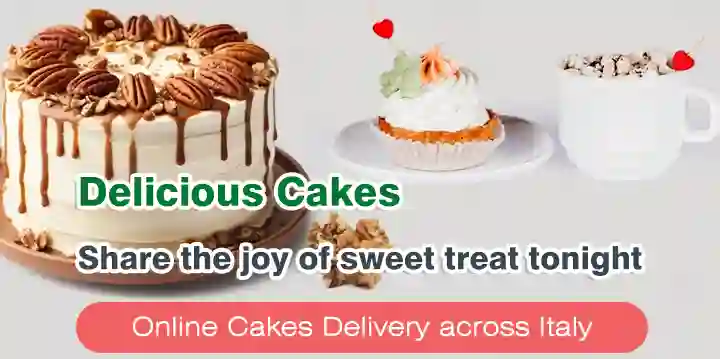 Online Cakes Delivery to Italy